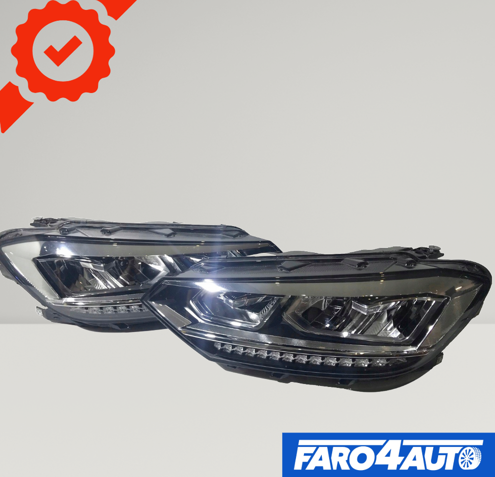 VOLKSWAGEN TOURAN, FULL LED RIGHT + LEFT SIDE HEADLIGHTS