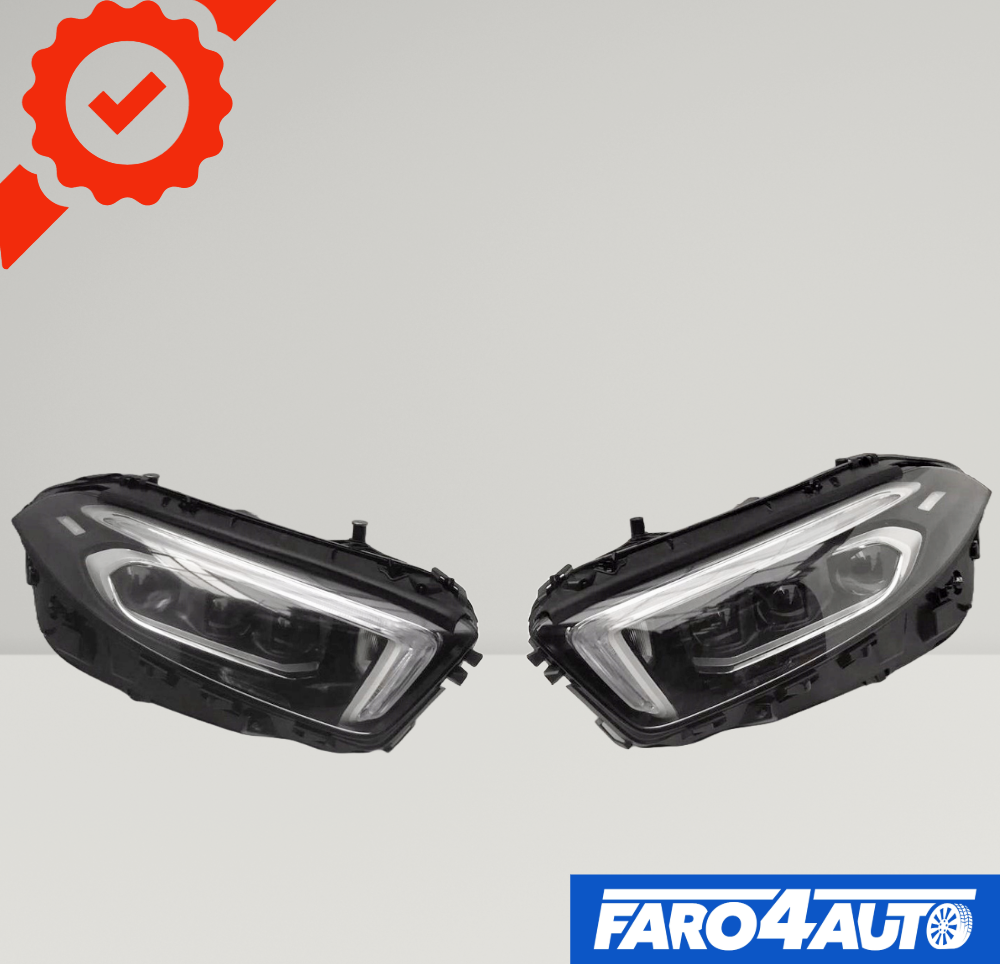 MERCEDES A CLASS W177 "MULTIBEAM" FULL LED PHARES GAUCHE + DROIT