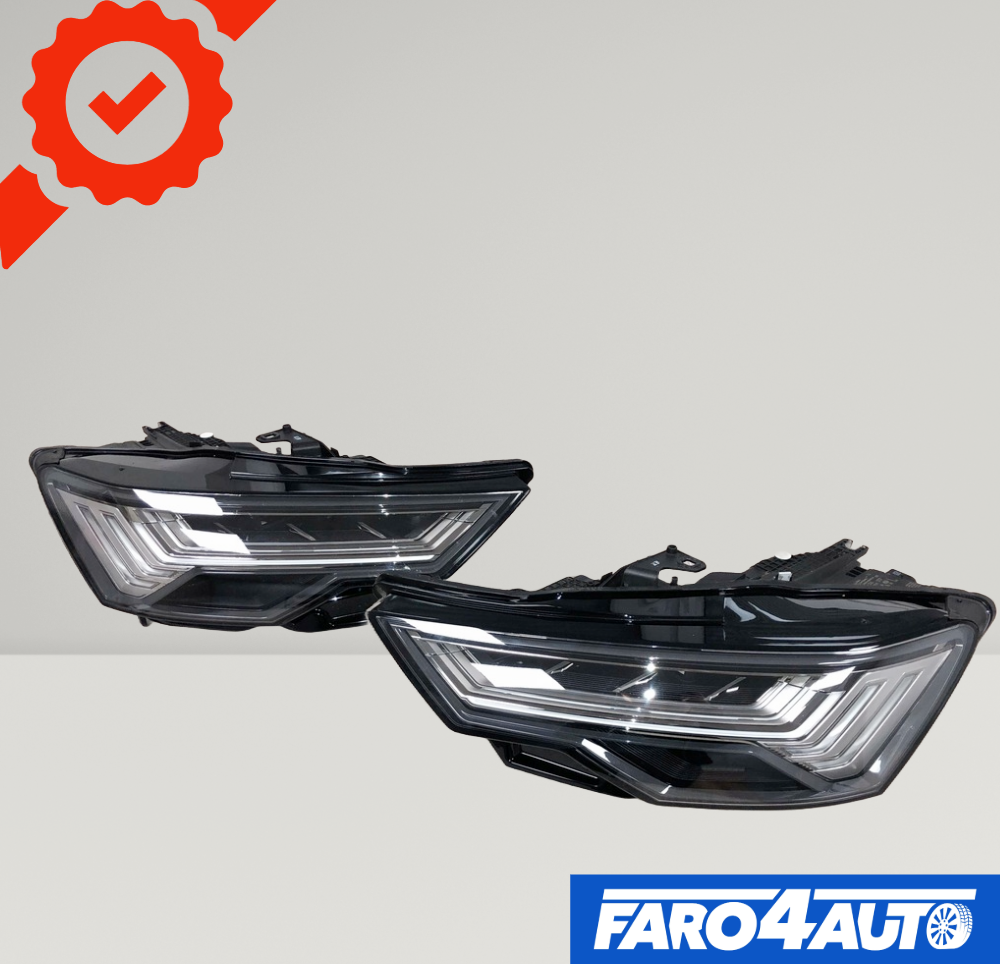 AUDI A6 C8, FULL LED DESTRO + SINISTRO