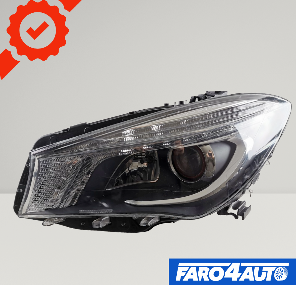 MERCEDES CLA W117, XENON RIGHT AND LEFT SIDE HEADLIGHTS
