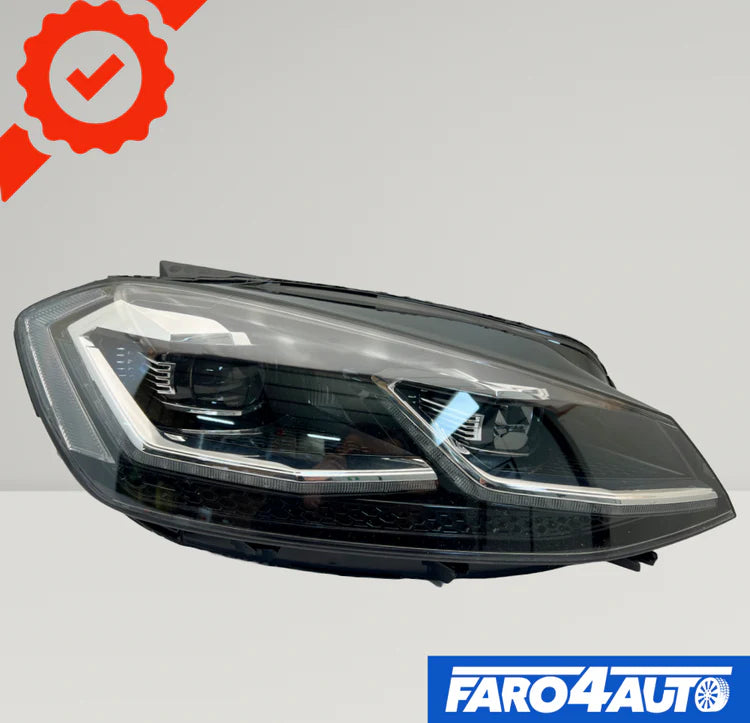 VOLKSWAGEN VW GOLF 7 VII, FULL LED RIGHT AND LEFT SIDE HEADLIGHTS