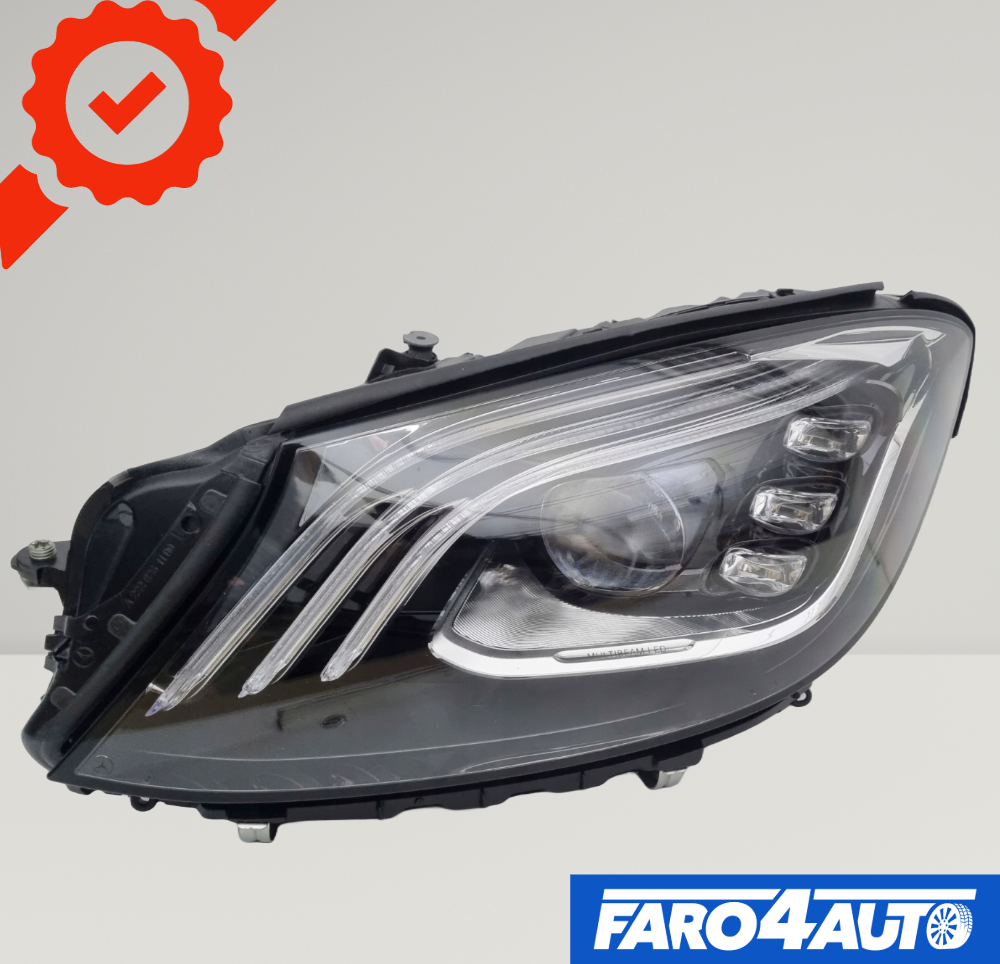 MERCEDES CLASSE S W222, PHARE CÔTÉ GAUCHE FULL LED