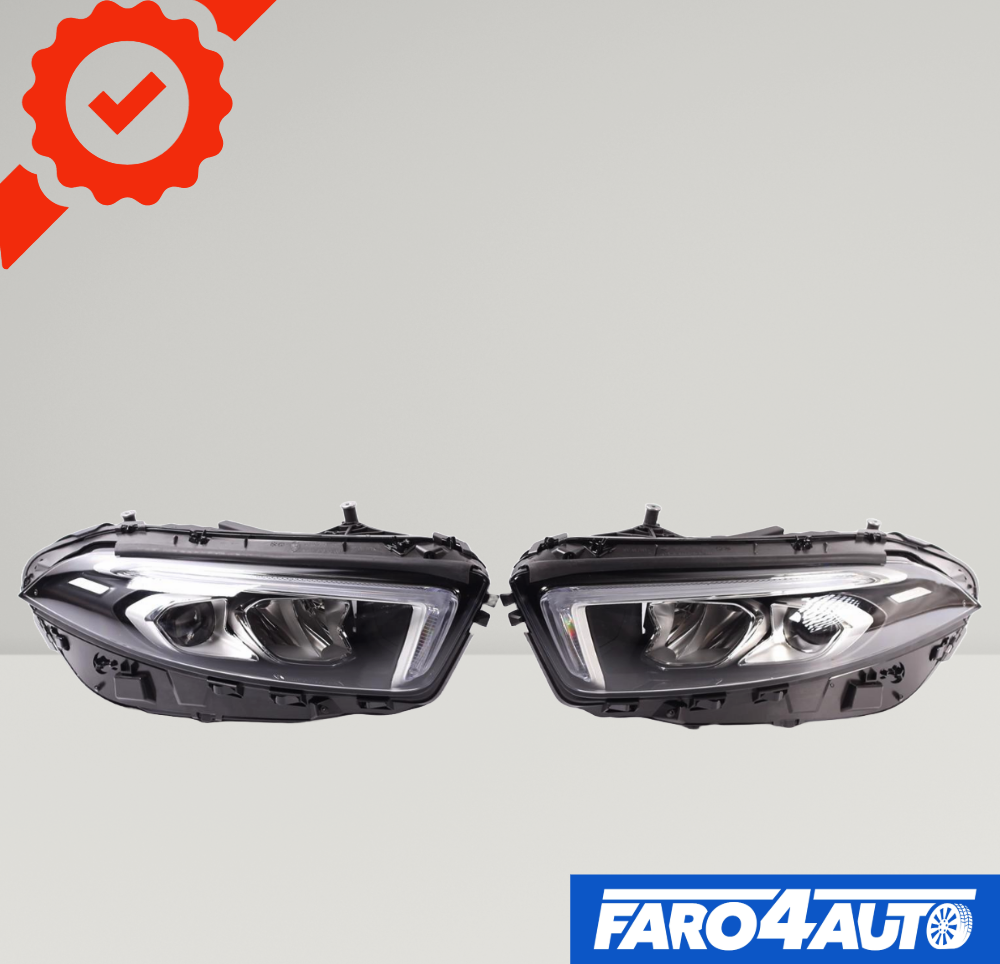 MERCEDES CLASSE A W177, PHARES FULL LED CÔTÉ DROIT + GAUCHE