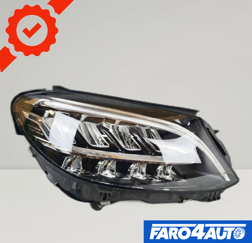 MERCEDES CLASSE C W205, PHARE FULL LED CÔTÉ DROIT