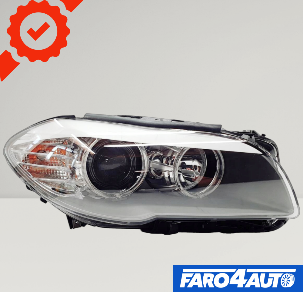 BMW 5 SERIES F10 F11, RIGHT SIDE H7 HALOGEN HEADLIGHT