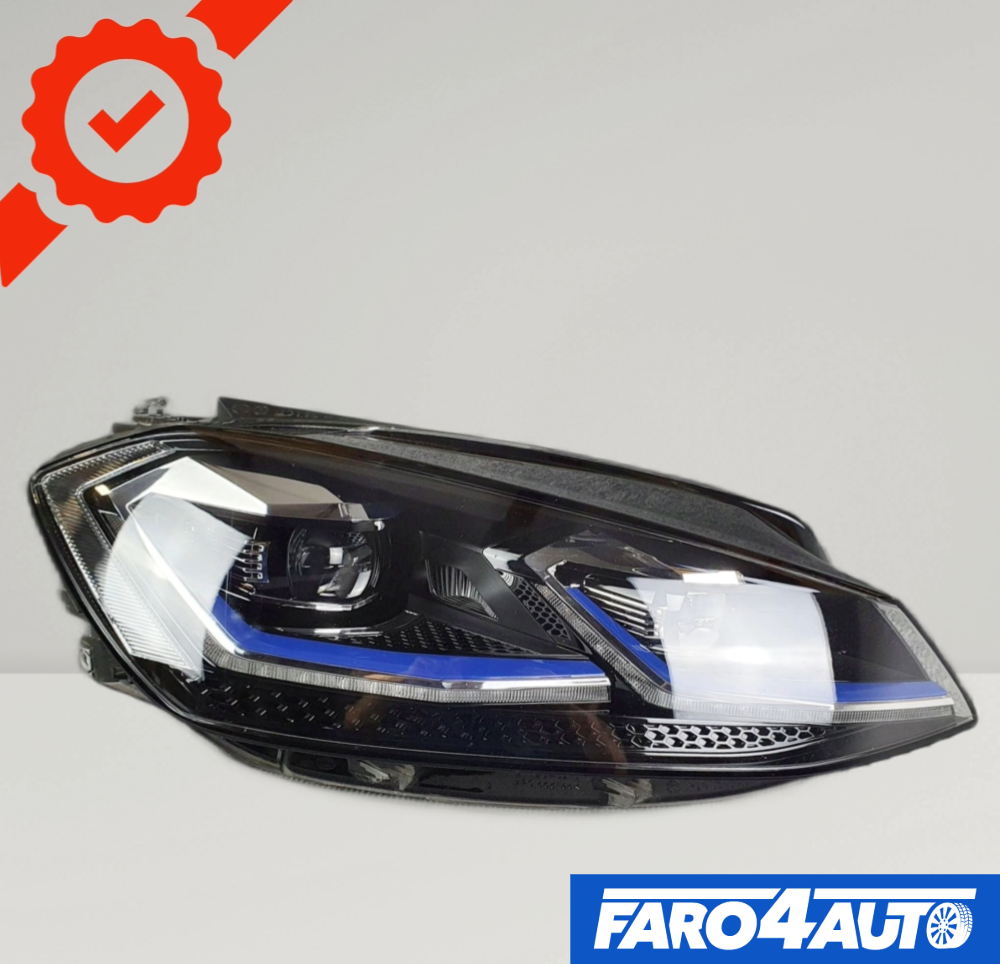 VOLKSWAGEN VW GOLF GTE VII, FULL LED RIGHT SIDE HEADLIGHT
