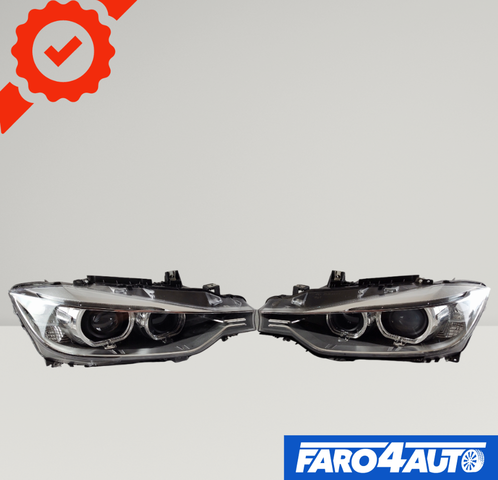 BMW SÉRIE 3 F30 F31, PHARES XÉNON ADAPTATIFS CÔTÉ DROIT + GAUCHE