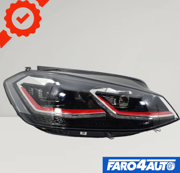 VOLKSWAGEN VW GOLF GTI VII, FULL LED RIGHT AND LEFT SIDE HEADLIGHTS