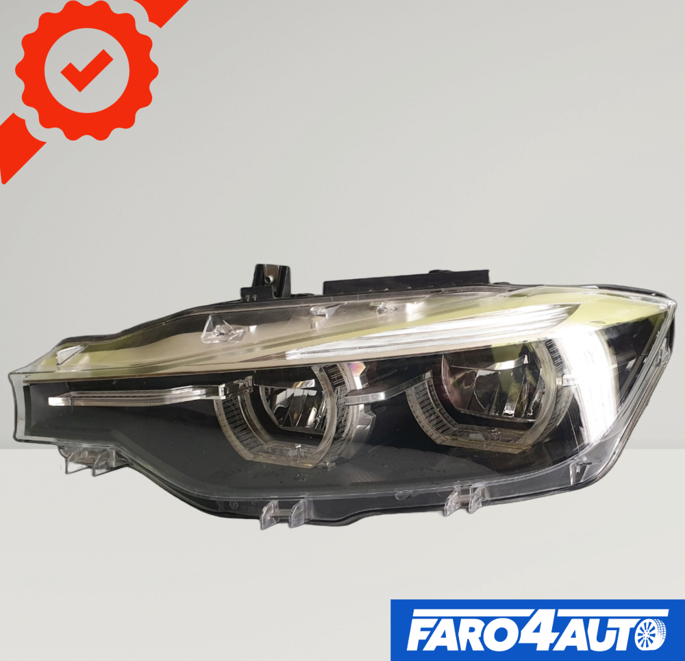 BMW SÉRIE 3 F30 F31, PHARE LATÉRAL GAUCHE FULL LED NOIR