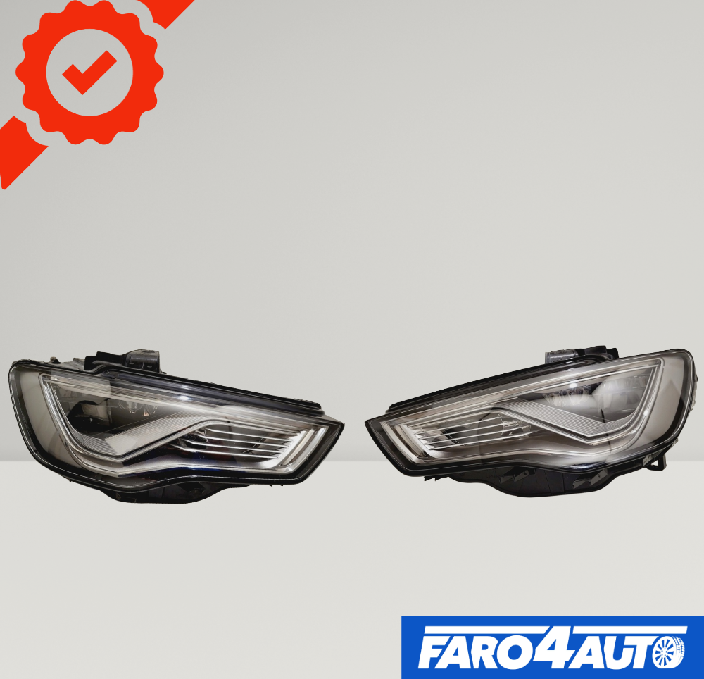 AUDI A3 8V, FULL LED RIGHT AND LEFT SIDE HEADLIGHTS