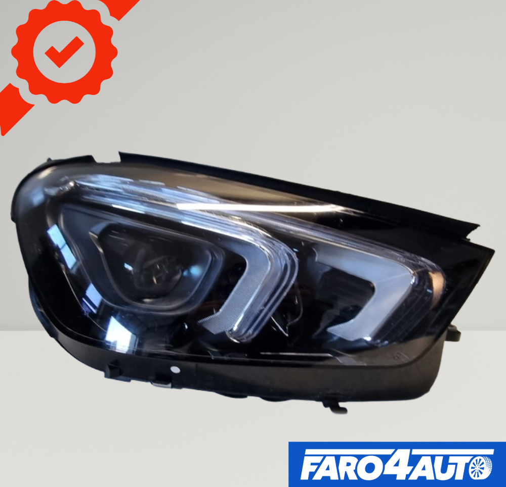 MERCEDES GLE W167, FAROS COMPLETOS DE LED A LA IZQUIERDA Y DERECHA