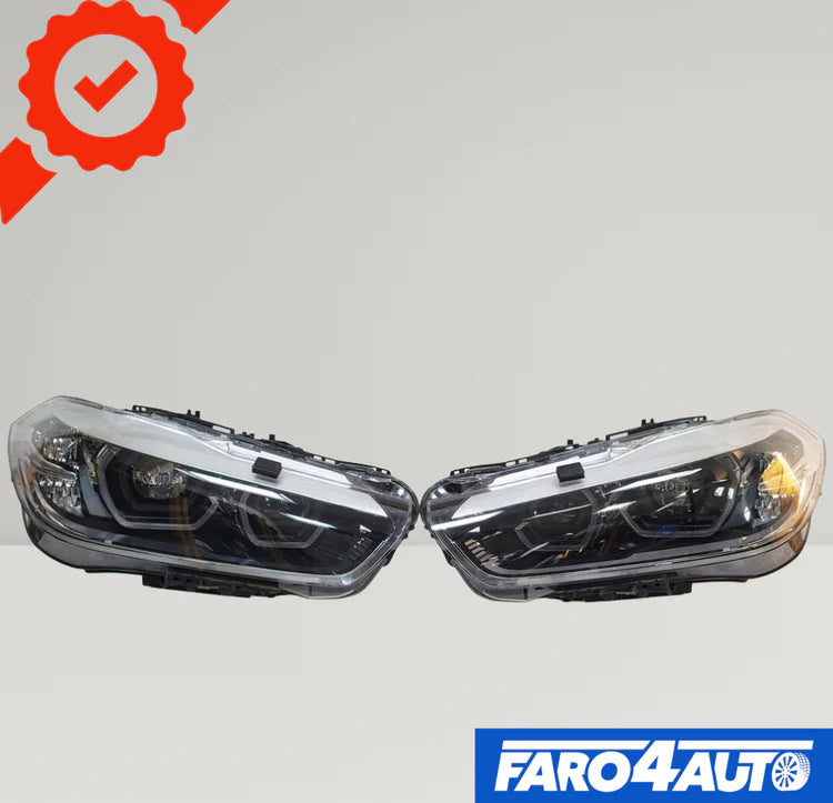BMW X2 SERIES F39 FULL LED LEFT AND RIGHT SIDE HEADLIGHTS
