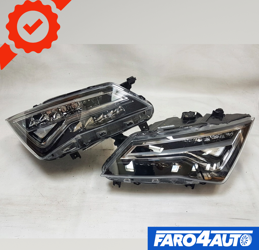 SEAT ATECA, LED RIGHT + LEFT SIDE HEADLIGHTS
