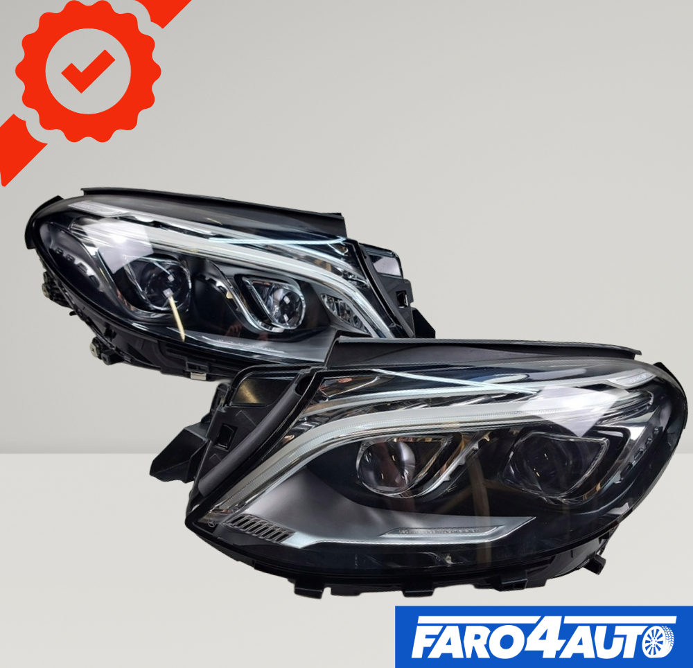 MERCEDES GLE CLASS W292, FULL LED RIGHT + LEFT SIDE HEADLIGHTS