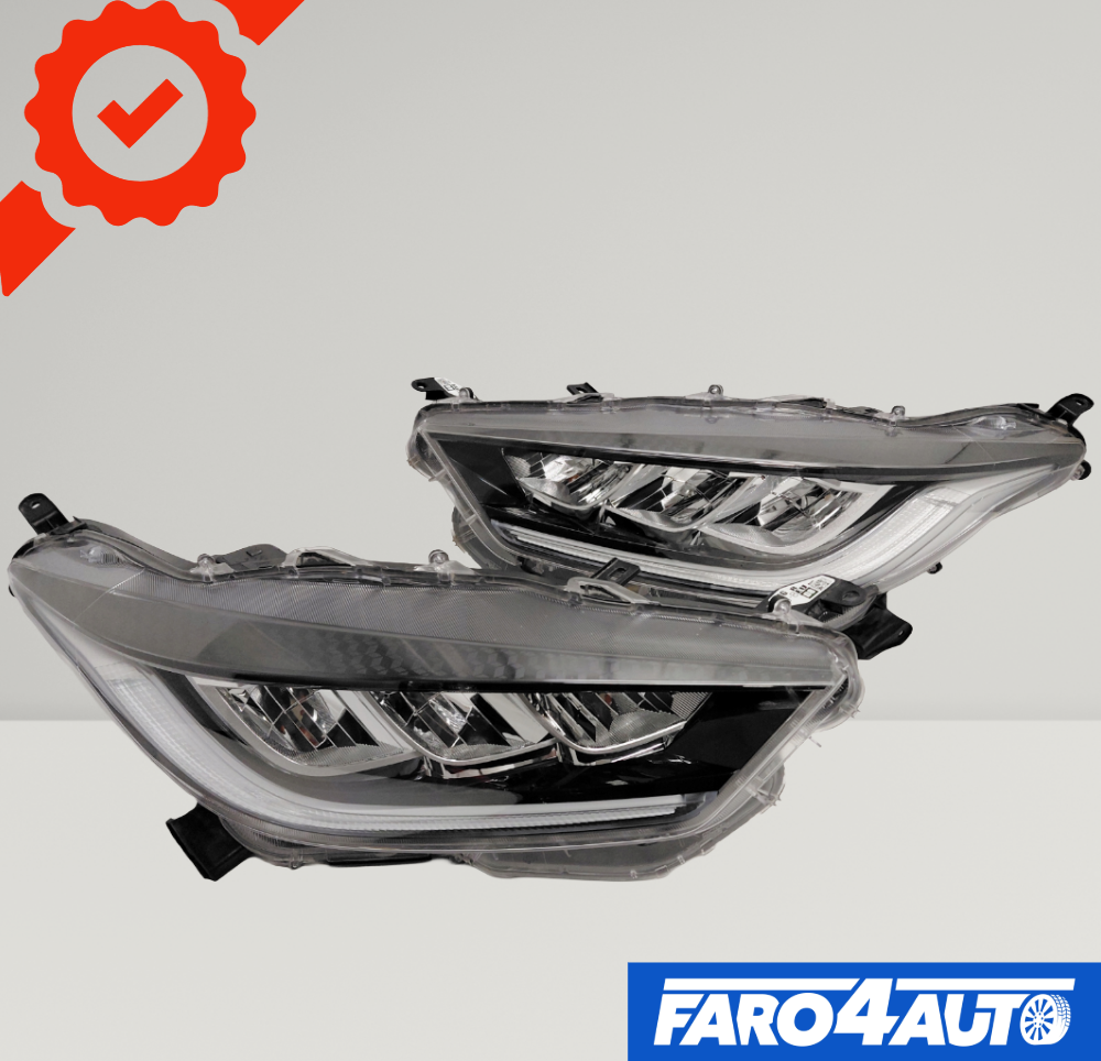 TOYOTA YARIS, RIGHT AND LEFT SIDE FULL LED HEADLIGHTS