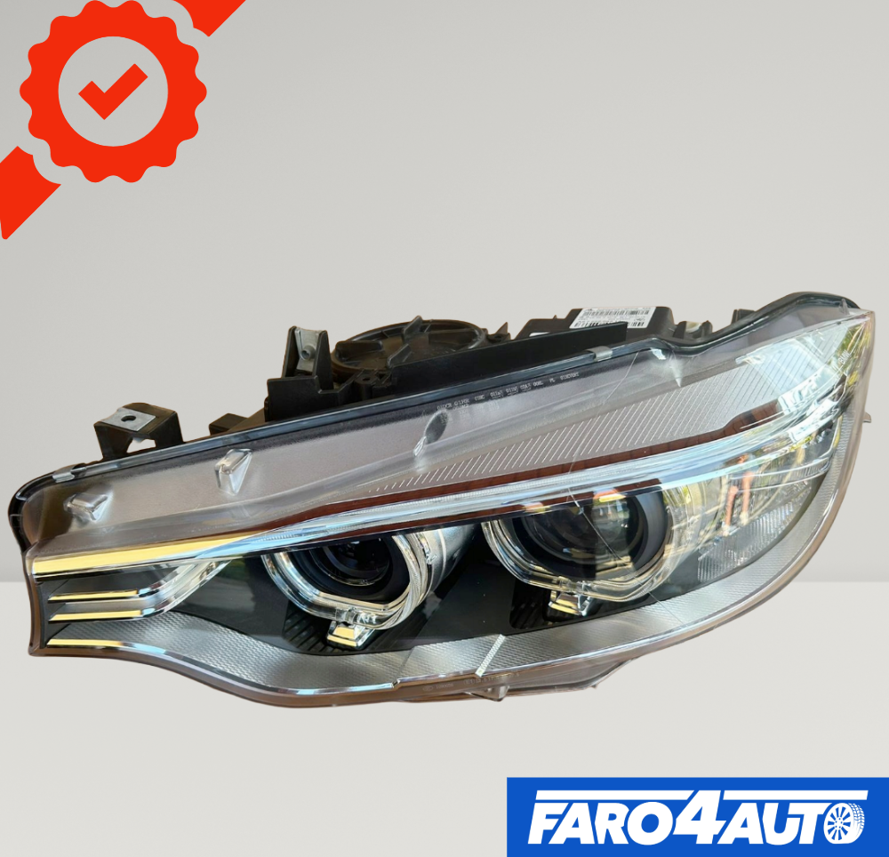 BMW 4 SERIES F32 F33 F36, XENON LEFT SIDE HEADLIGHT